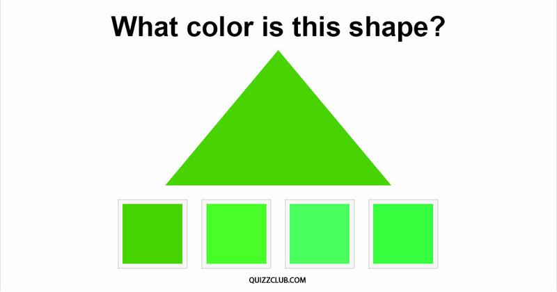 color Quiz Test: Can You Match The Shapes To Their Color?