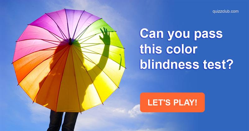 color Quiz Test: Can you pass this color blindness test?