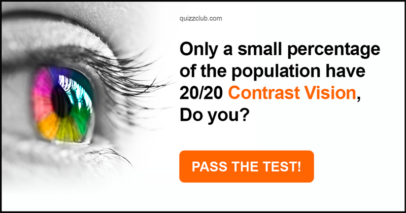 color Quiz Test: Only A Small Percentage Of The Population Have 20/20 Contrast Vision, Do You?