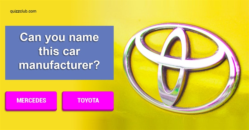 Society Quiz Test: Name The Car Manufacturer By Their Logo