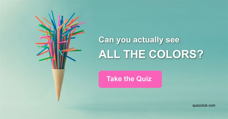 IQ Quiz Test: Can You Actually See All The Colors?