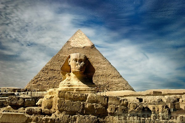 Geschichte Wissensfrage: Die Große Sphinx von Gizeh in Ägypten hat einen Menschenkopf und den Körper eines ...