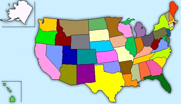 География Вопрос: Какой самый большой штат по площади в США?