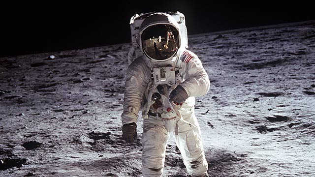 History Trivia Question: Which fruit was the first eaten on the moon?