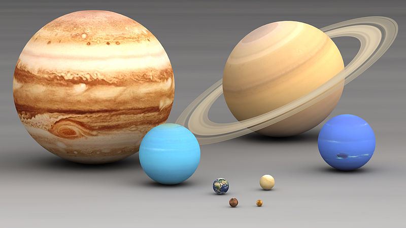 Наука Вопрос: Какая планета в Солнечной системе самая большая?