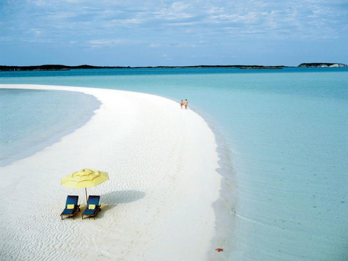 География Вопрос: Сколько Багамских островов обитаемы?