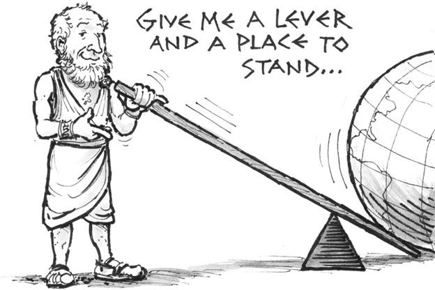 History Trivia Question: Who said  "Give me a lever and a place to stand and I will move the earth"?