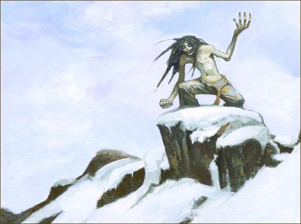 Culture Trivia Question: All cultures have their version of Bogeyman. What is this mythical monster called by the Inuit people?