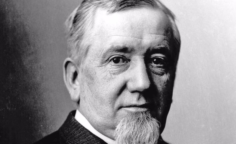 Society Trivia Question: What is George M. Pullman's ( Railroad Mnf.) full middle name?