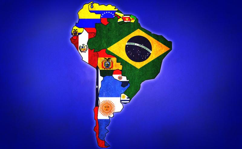 Geography Trivia Question: What two South American Countries do not share a border with Brazil?