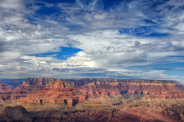 Geography Trivia Question: How much higher is the North Rim of the Grand Canyon than the Colorado River?