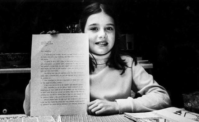 History Trivia Question: Name the schoolgirl that was invited to the USSR because of her peace letter.