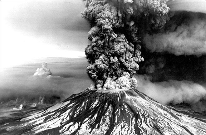 History Trivia Question: In what year did the catastrophic eruption of Mount Saint Helen occur?