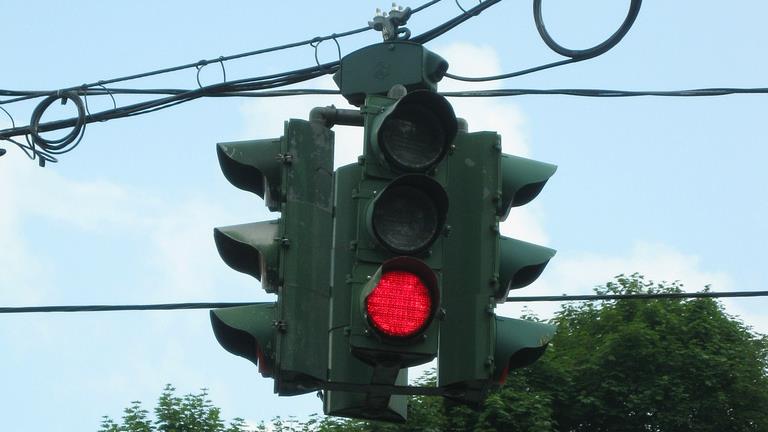 Society Trivia Question: Where in the U.S. is the only legal traffic light where the red light is on the bottom and the green light is on the top?