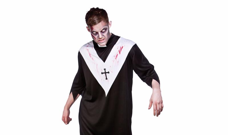  Trivia Question: True or False: In Alabama you're not allowed to dress up as a priest or any other member of the clergy on Halloween.