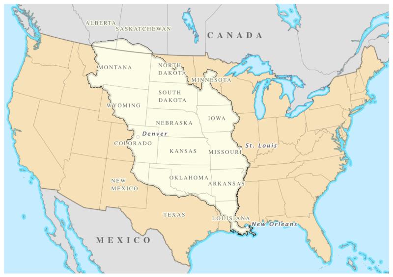 История Вопрос: В 1803 году США приобрели у Франции территорию Луизианы, чья площадь составляла 828,000 квадратных миль или 2,100,000 квадратных километров. Сколько долларов (округленно) они заплатили за 1 квадратный километр земли Луизианы согласно договору?