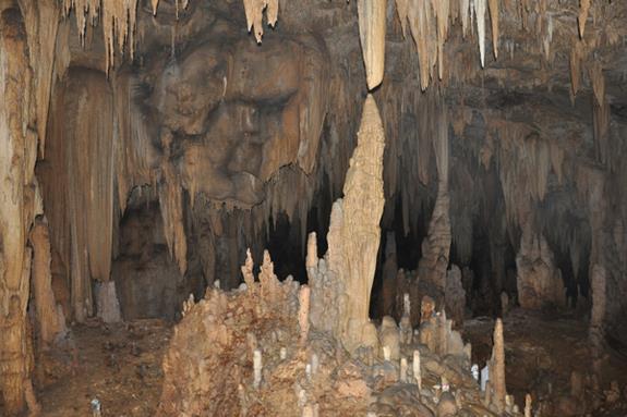 Nature Trivia Question: A stalagmite is a type of formation that hangs from the ceiling of caves and hot springs.