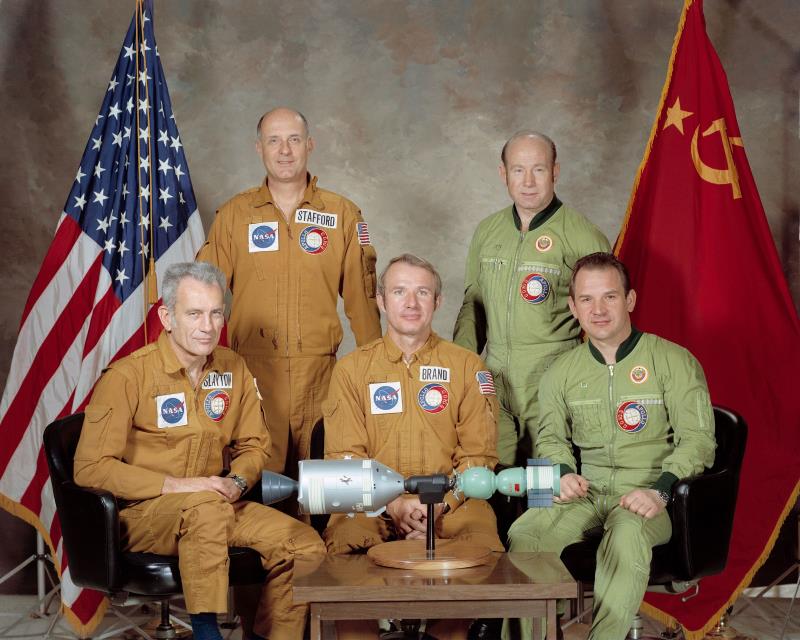 Science Trivia Question: When was the first joint US-Soviet space flight?