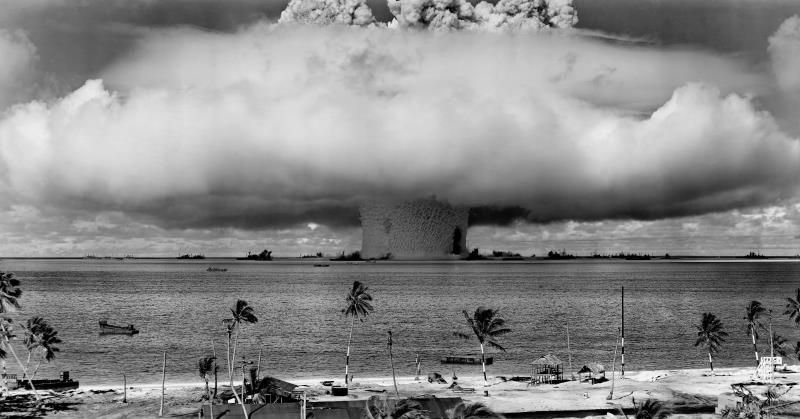 History Trivia Question: Where did the first thermonuclear test take place?