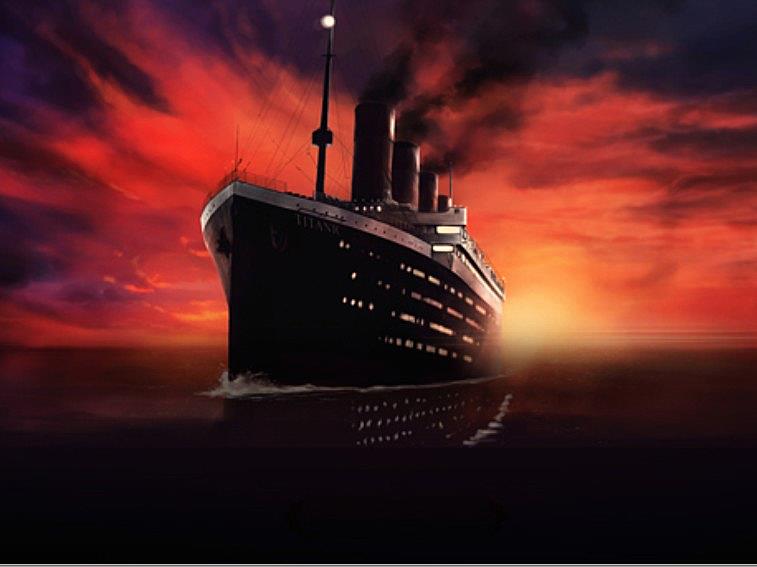 History Trivia Question: What caused the Titanic to sink?