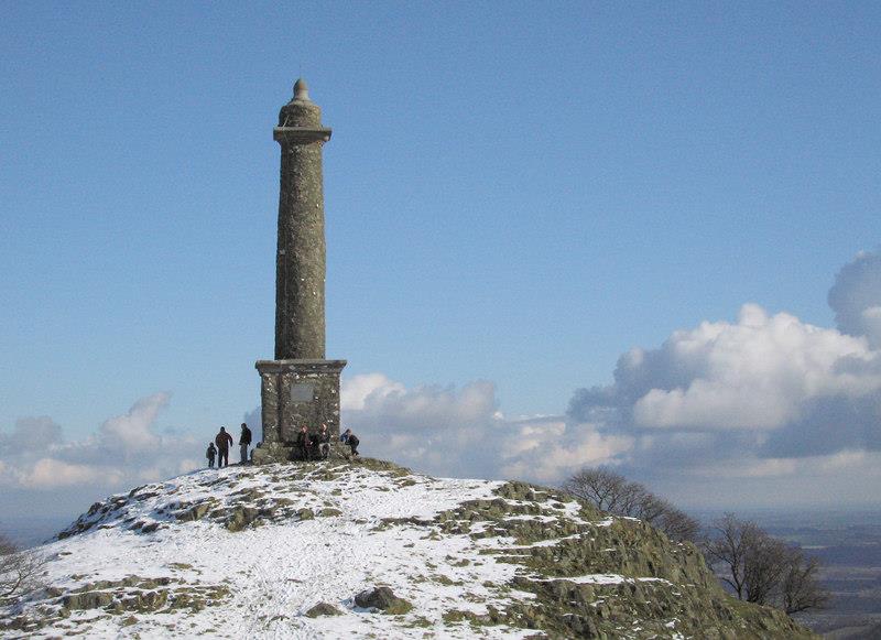 Geography Trivia Question: Which British Admiral has a monument on the Breidden Hills?
