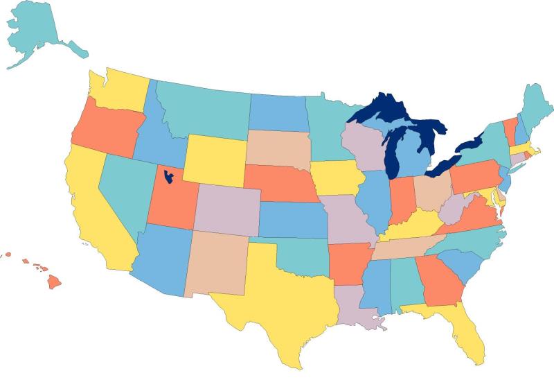 География Вопрос: Какой из 50 штатов США имеет наименьшую численность населения?
