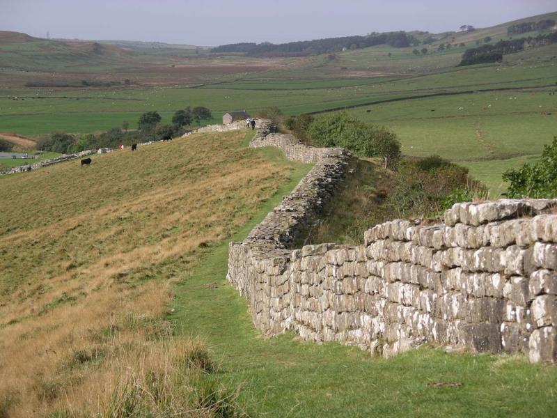History Trivia Question: How long was Hadrian's Wall?