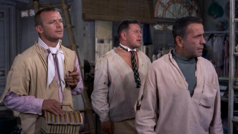 Movies & TV Trivia Question: In the 1955 Humphrey Bogart film "We're No Angels", what kind of pet did the character Albert (Aldo Ray) have?