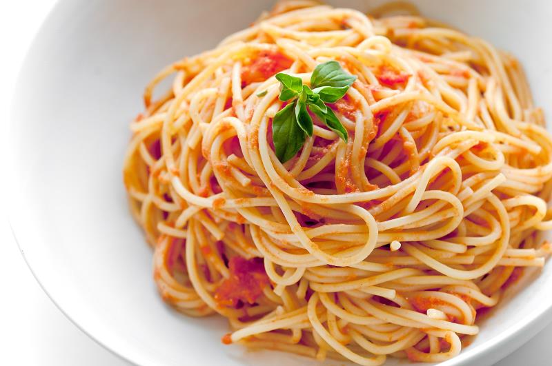 Culture Trivia Question: What does the word "spaghetti" originally mean?