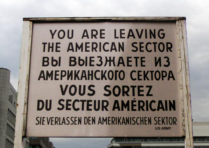 History Trivia Question: Where was Checkpoint Charlie?