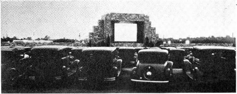 History Trivia Question: Where was the first drive in movie located?