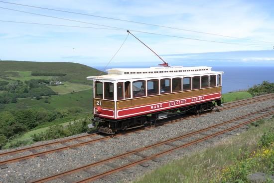 Geography Trivia Question: Where would you find the world's oldest operational electric railway? (It isn't the one pictured - that's on the Isle of Man)