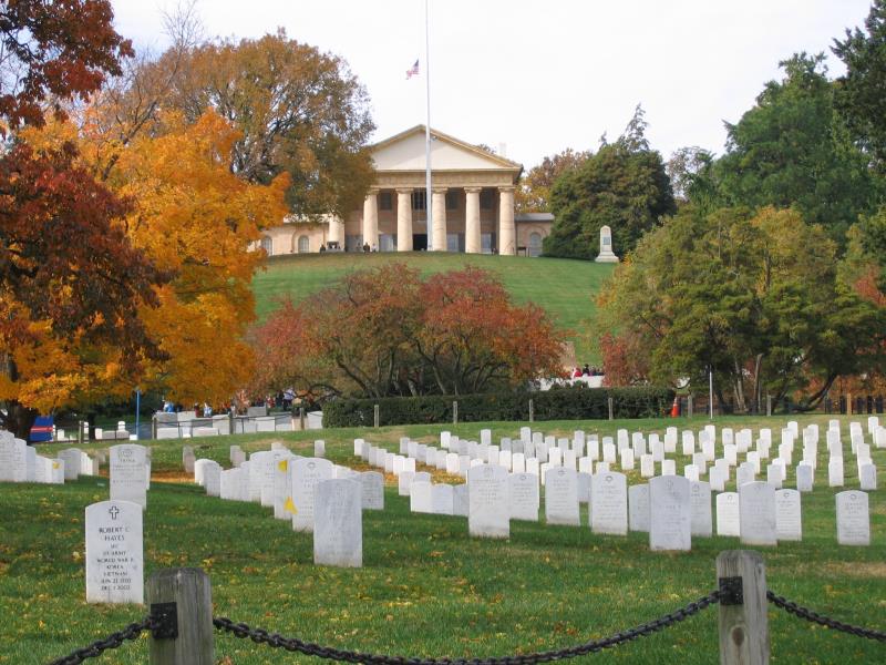 History Trivia Question: Which former First Lady of the US was the first to be buried at Arlington National Cemetery?