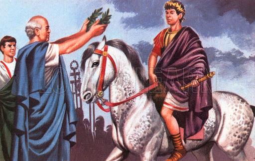 History Trivia Question: Which horse was the favourite stallion of the Roman emperor Caligula?