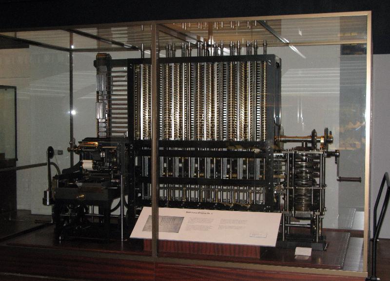 History Trivia Question: Who created a difference engine?