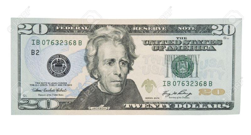Society Trivia Question: Who has been recently selected (April 2016) by the US Treasury to replace US President Andrew Jackson as the portrait on the front of the US twenty dollar bill?