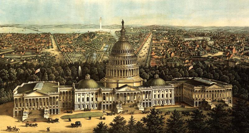 History Trivia Question: Who was the first president to take the oath of office in Washington D.C.?