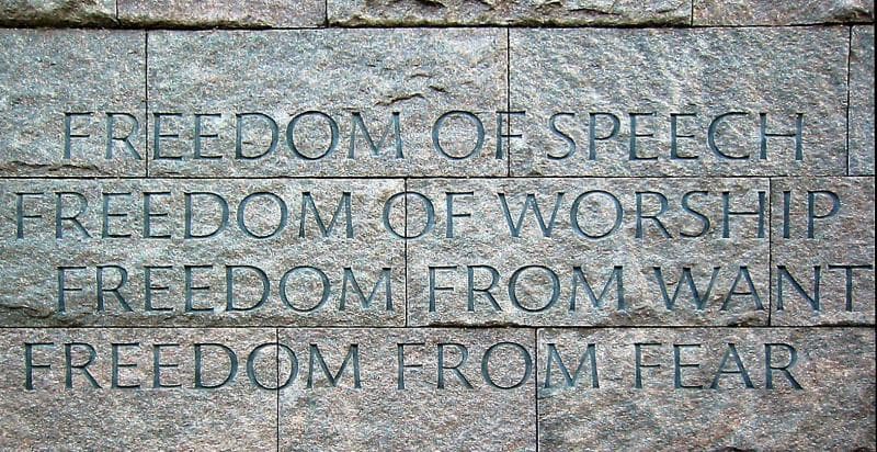History Trivia Question: Who was the U.S. President that gave the Four Freedoms Speech?