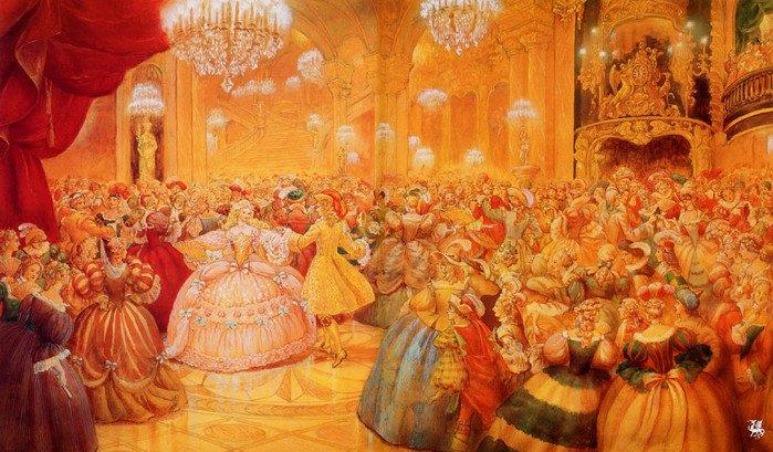 Культура Вопрос: Какой из этих французских придворных танцев эпохи барокко не имел французского происхождения?