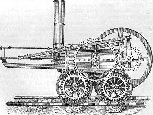 Наука Вопрос: Кто построил первый рельсовый паровой локомотив?