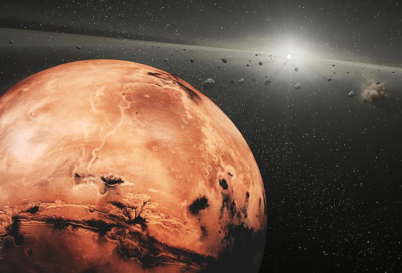 Наука Вопрос: На сколько длительность средних солнечных суток на Марсе отличается от длительности средних солнечных суток на Земле?