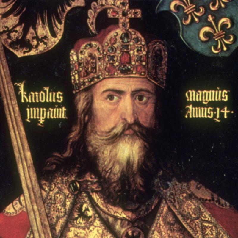 History Trivia Question: The division of Charlemagne's empire in 887 resulted in how many Kings?