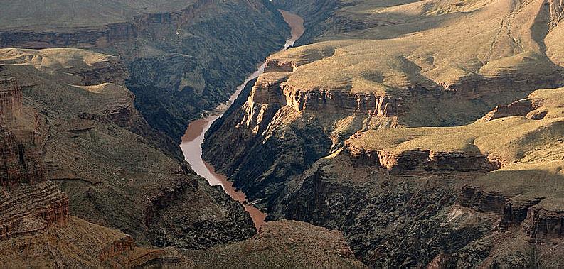 Geography Trivia Question: What river flows through the Grand Canyon, State of Arizona, USA?