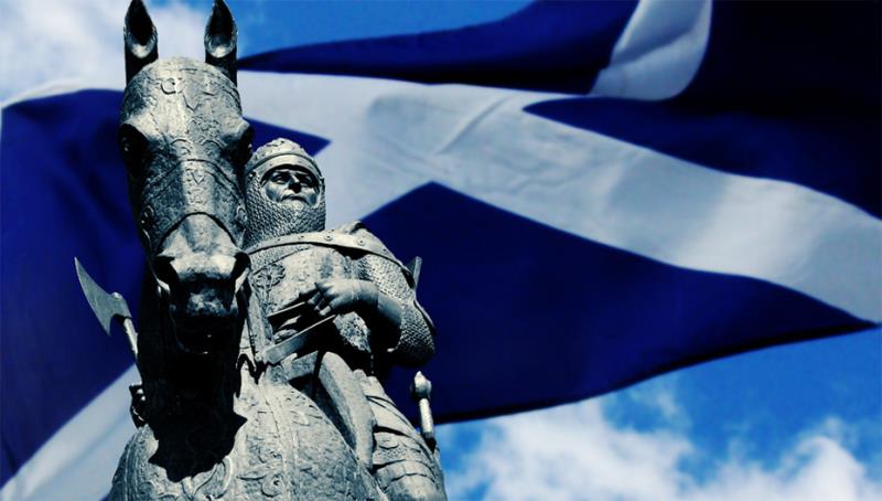 History Trivia Question: Which creature inspired Robert the Bruce of Scotland to try again?