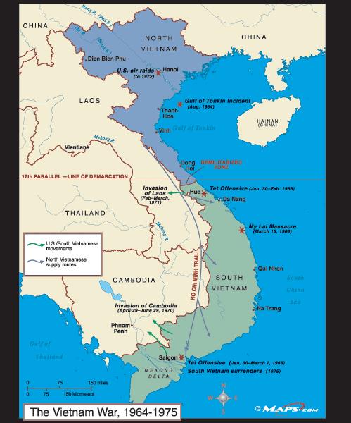 Histoire Question: Qui a été le premier leader du Nord du Vietnam pendant la guerre du Vietnam ?