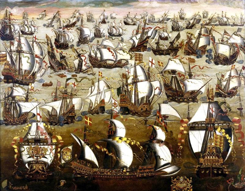 History Trivia Question: Who was the ruler of England when the Spanish Armada sailed from Spain in 1588?