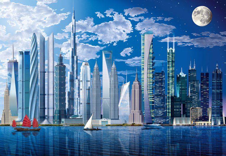 География Вопрос: Какой город в мире является неоспоримым лидером по количеству небоскребов?