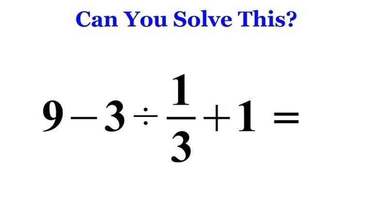Science Trivia Question: What is the answer to the math problem in the picture?