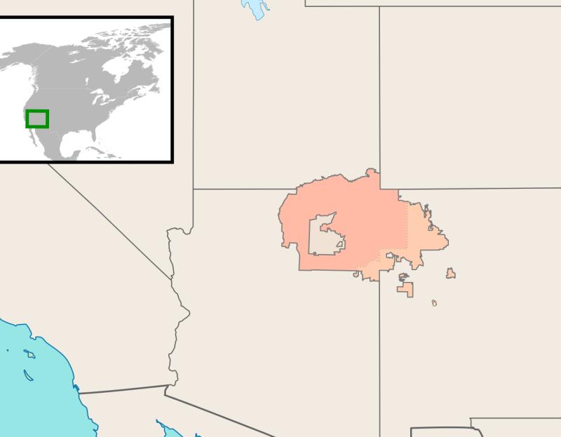 Geography Trivia Question: What Native American nation located in parts of Arizona, New Mexico, and Utah occupies the largest designated reservation in area?