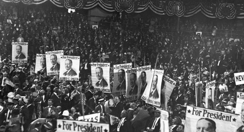History Trivia Question: Which one of the following holds the record for the longest continuously running presidential nominating convention in U.S. history?